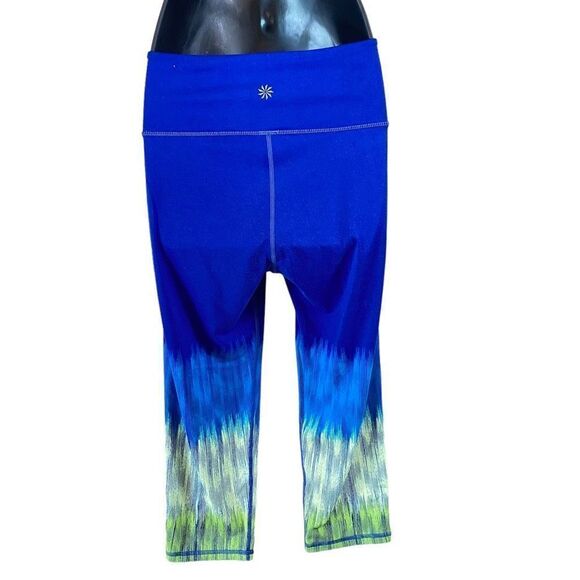Athleta Multicolored Capri Leggings ￼ - Picture 1 of 9